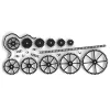 גלגל שיניים לשרשרת 0.1227", ציר C1-24T, פלסטיק - 36 שיניים