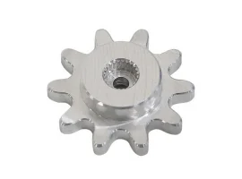 תמונה של מוצר גלגל שיניים לשרשרת 0.250", ציר C1-24T, אלומיניום - 10 שיניים