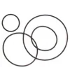 רצועת תמסורת חלקה, עובי 1/8", קוטר 13.00"