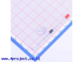 תמונה של מוצר  Diodes Incorporated 1N4005G-T