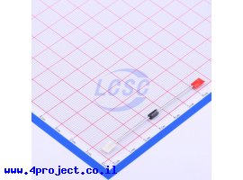 תמונה של מוצר  Diodes Incorporated 1N4001-T