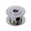 גלגלת רצועת תזמון XL 10mm לציר 6.35 מ"מ, ללא רכזת - 10 שיניים