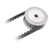 גלגלת רצועת תזמון XL 10mm לציר 6.35 מ"מ, ללא רכזת - 15 שיניים