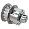 גלגלת רצועת תזמון XL 10mm לציר 6.35 מ"מ, ללא רכזת - 15 שיניים