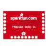 שבב הזזה 8bit Parallel In/Serial Out 74HC165 על כרטיסון