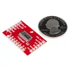 שבב הזזה 8bit Parallel In/Serial Out 74HC165 על כרטיסון