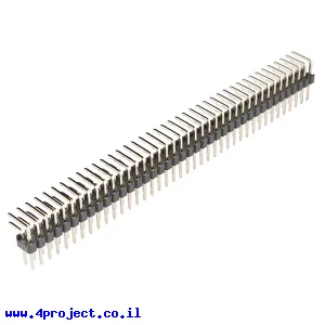 מחבר שורה זכר - 2x40 בזווית של 90 מעלות