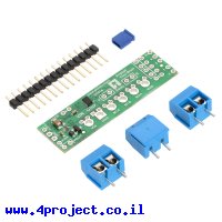 בקר מנוע DC ל-2 מנועים עד 1.2A - רכיב DRV8835 - צורת מגן Arduino