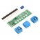 בקר מנוע DC ל-2 מנועים עד 1.2A - רכיב DRV8835 - צורת מגן Arduino