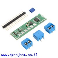 בקר מנוע DC ל-2 מנועים עד 0.65A - רכיב A4990 - צורת מגן Arduino