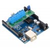 בקר מנוע DC ל-2 מנועים עד 0.65A - רכיב A4990 - צורת מגן Arduino