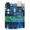 בקר מנוע DC ל-2 מנועים עד 0.65A - רכיב A4990 - צורת מגן Arduino