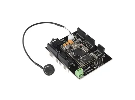 תמונה של מוצר מגן Arduino לזיהוי קול EasyVR 2.0