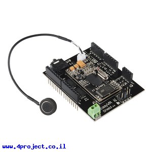 מגן Arduino לזיהוי קול EasyVR 2.0