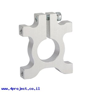 תומך לפרופיל 1.50" לציר 15 מ"מ - חיבור צדדי