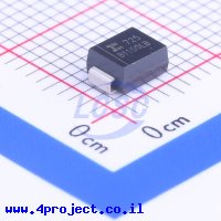 Diodes Incorporated B1100LB-13-F