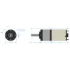 מנוע 22Dx51L מהירות 116rpm @ 12V