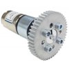 מנוע 22Dx63L מהירות 350rpm @ 12V עם מקודד