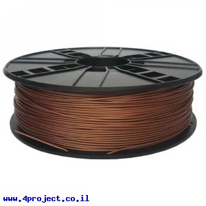 פלסטיק למדפסת תלת-מימד - מתכת - נחושת 1.75mm