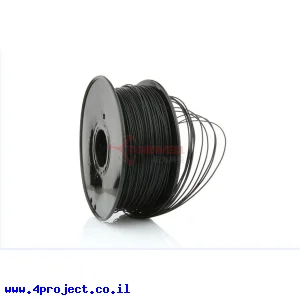 פלסטיק למדפסת תלת-מימד - שחור - Conductive ABS 1.75mm - לפי מטר
