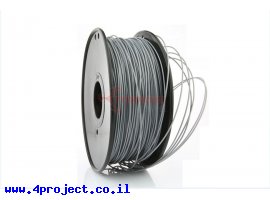 תמונה של מוצר פלסטיק למדפסת תלת-מימד - כסף - PLA 1.75mm - לפי מטר