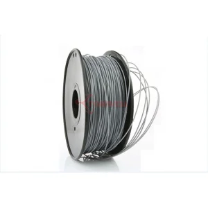 פלסטיק למדפסת תלת-מימד - כסף - PLA 1.75mm - לפי מטר