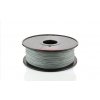 פלסטיק למדפסת תלת-מימד - כסף - PLA 1.75mm - לפי מטר