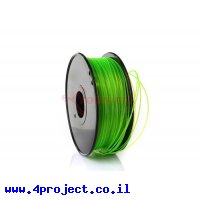 פלסטיק למדפסת תלת-מימד - ירוק - PETG 1.75mm - לפי מטר
