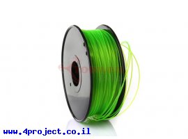 תמונה של מוצר פלסטיק למדפסת תלת-מימד - ירוק - PETG 1.75mm - לפי מטר