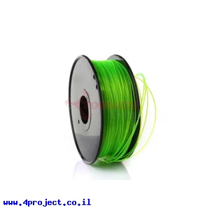 פלסטיק למדפסת תלת-מימד - ירוק - PETG 1.75mm - לפי מטר
