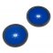 גלגל פלסטיק 76.2 מ"מ (3") לתבנית חורים 0.770" - כחול - זוג