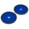 גלגל פלסטיק 101.6 מ"מ (4") לתבנית חורים 0.770" - כחול - זוג