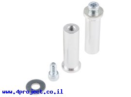 תמונה של מוצר ספייסר עם שפה למיסב 8 מ"מ - אורך 1.00" (25.4 מ"מ) - זוג