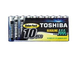 תמונה של מוצר סוללה חד פעמית (אלקליין) - AAA 1.5V - חבילה של 10