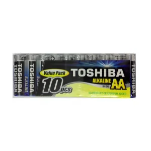 סוללה חד פעמית (אלקליין) - AA 1.5V - חבילה של 10