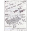 שרשרת טנק של Tamiya 70100