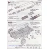 שרשרת טנק של Tamiya 70100