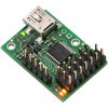 בקר מנוע סרוו 6 ערוצים מורכב - USB/TTL