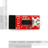 צורב Arduino - כרטיס FTDI Basic 5V גרסה ארוכה