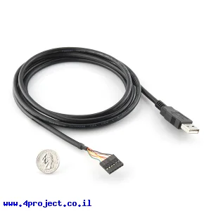 צורב Arduino - כבל FTDI 5V