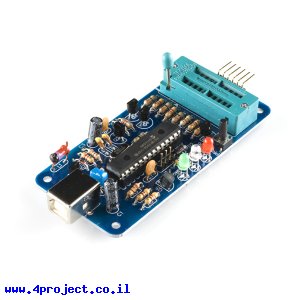 צורב PIC מיני  - תואם MPLAB ממשק USB
