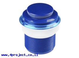 תמונה של מוצר כפתור לחיצה 33 מ"מ - כחול