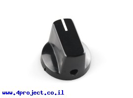 תמונה של מוצר ידית שחורה 15x19 מ"מ