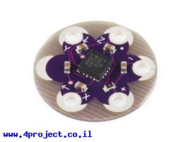 תמונה של מוצר חיישן תאוצה שלושה צירים +/-3g דגם ADXL335 ל-LilyPad