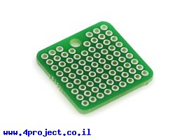 תמונה של מוצר לוח הלחמה מרובע חד-צדדי 25x25 מ"מ - 2 יחידות