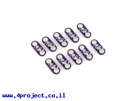 תמונה של מוצר לוח הלחמה ללד 5 מ"מ ל-LilyPad - ערכה של 10 יחידות