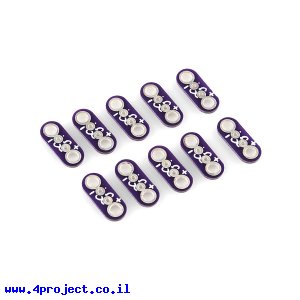 לוח הלחמה ללד 5 מ"מ ל-LilyPad - ערכה של 10 יחידות