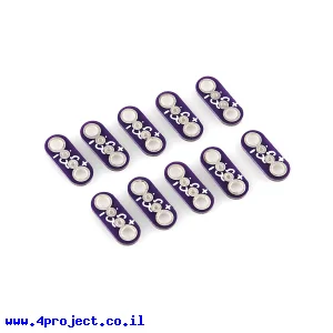 לוח הלחמה ללד 5 מ"מ ל-LilyPad - ערכה של 10 יחידות