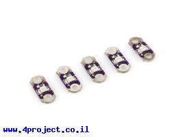 תמונה של מוצר לד ל-LilyPad - כחול - ערכה של 5 יחידות - גרסה קודמת