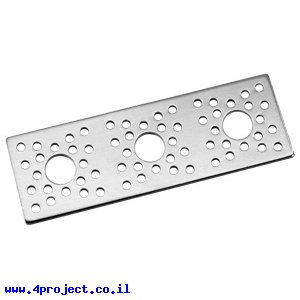 חיבור שטוח משולש לפרופיל 1.50"